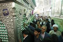 تجدید میثاق جمعی از مدیران و کارکنان شهرداری شیراز با حضرت احمدبن موسی الکاظم شاهچراغ علیه السلام