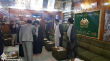 دیدار تولیت معظم آستان مقدس شاهچراغ علیه السلام با دکتر جمال عبدالرسول دباغ تولیت معظم آستان مقدس کاظمین علیهما السلام