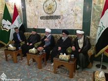 دیدار تولیت معظم آستان مقدس حضرت احمدبن موسی الکاظم شاهچراغ علیه السلام با تولیت معظم حرم مطهر حضرت امام حسین علیه السلام